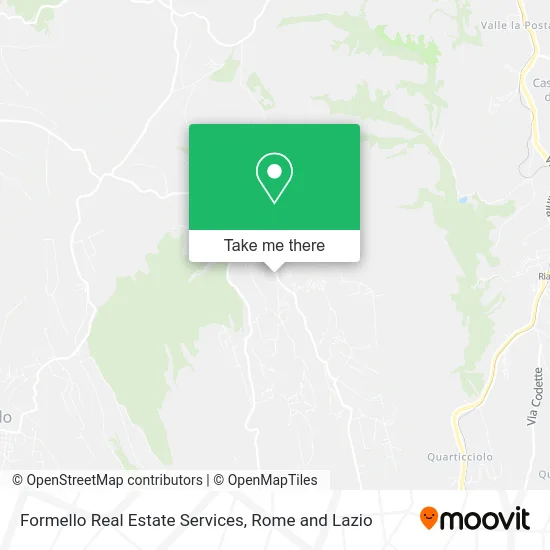 Formello Real Estate Services map