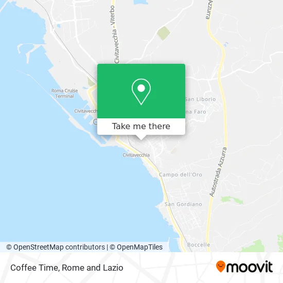 Coffee Time map