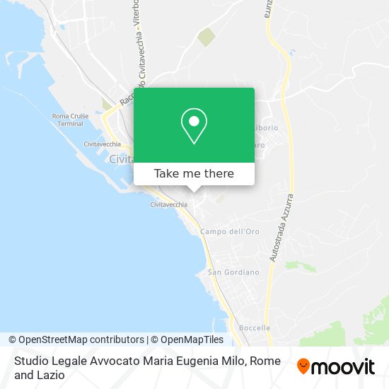 Studio Legale Avvocato Maria Eugenia Milo map