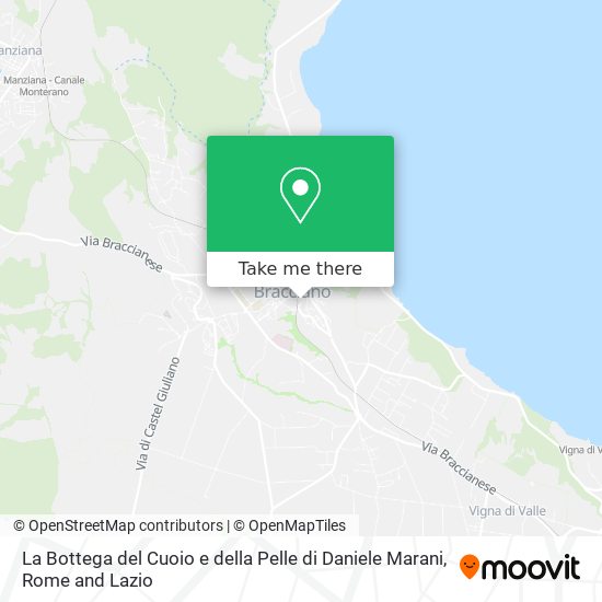 La Bottega del Cuoio e della Pelle di Daniele Marani map