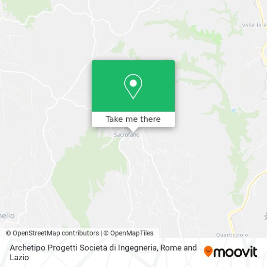 Archetipo Progetti Società di Ingegneria map