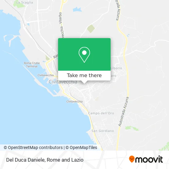 Del Duca Daniele map