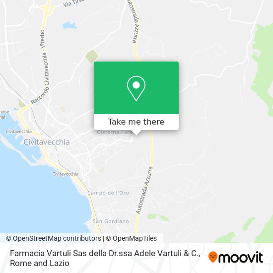 Farmacia Vartuli Sas della Dr.ssa Adele Vartuli & C. map