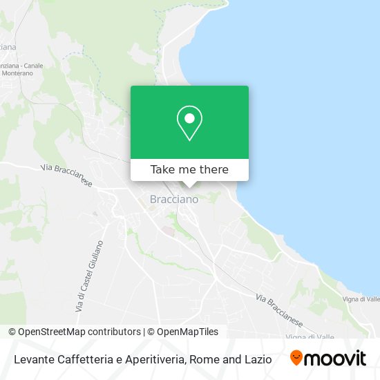 Levante Caffetteria e Aperitiveria map