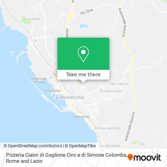 Pizzeria Ciairo di Gaglione Ciro e di Simone Colomba map