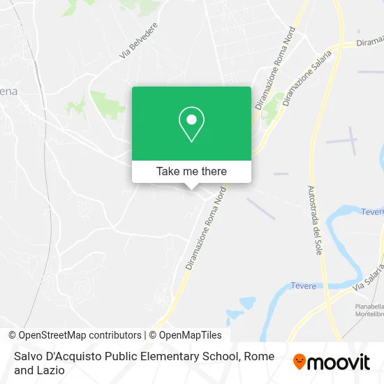 Salvo D'Acquisto Public Elementary School map