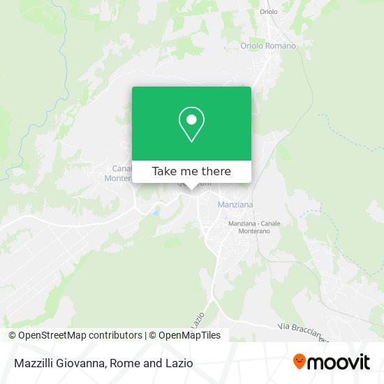 Mazzilli Giovanna map