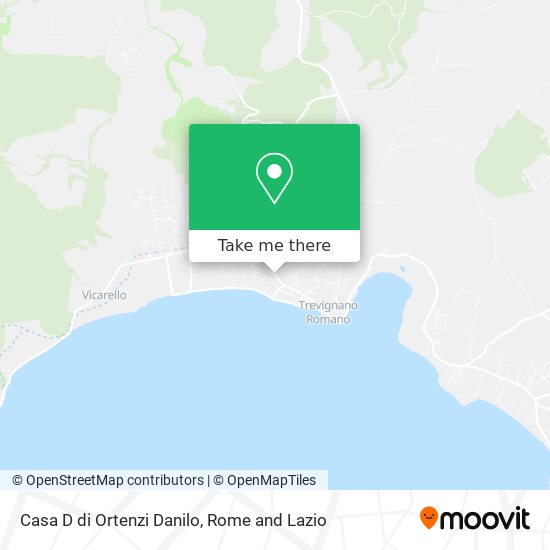 Casa D di Ortenzi Danilo map