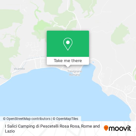 I Salici Camping di Pescetelli Rosa Rosa map