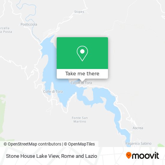 Stone House Lake View map