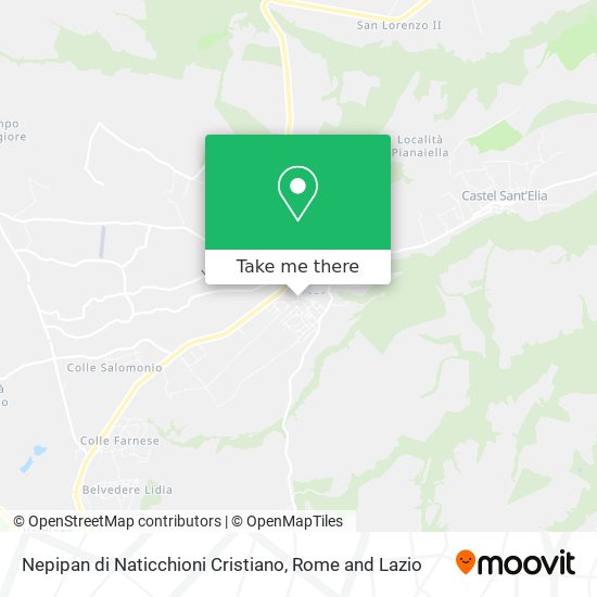 Nepipan di Naticchioni Cristiano map