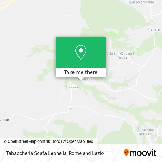 Tabaccheria Scafa Leonella map