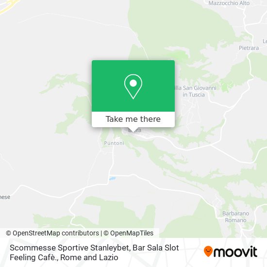 Scommesse Sportive Stanleybet, Bar Sala Slot Feeling Cafè. map