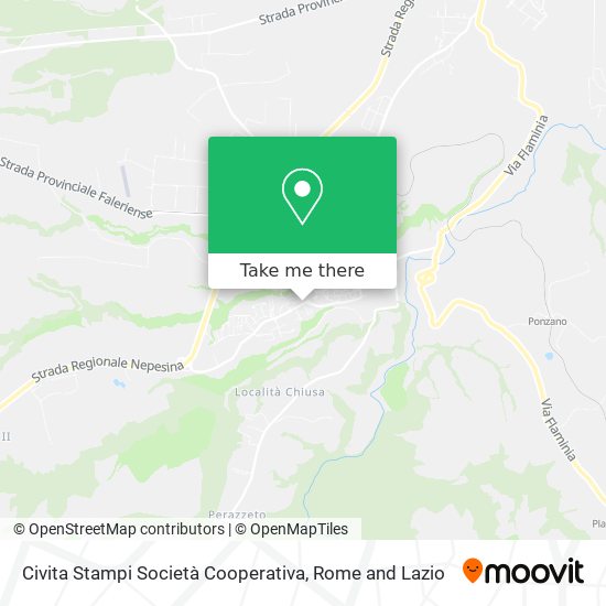 Civita Stampi Società Cooperativa map