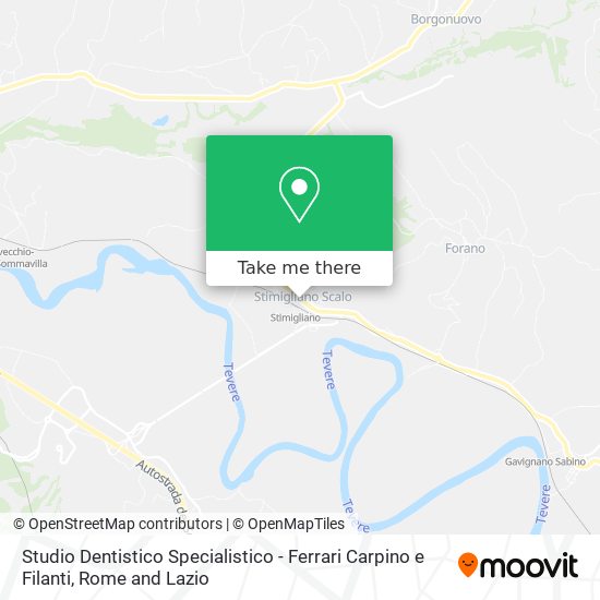 Studio Dentistico Specialistico - Ferrari Carpino e Filanti map