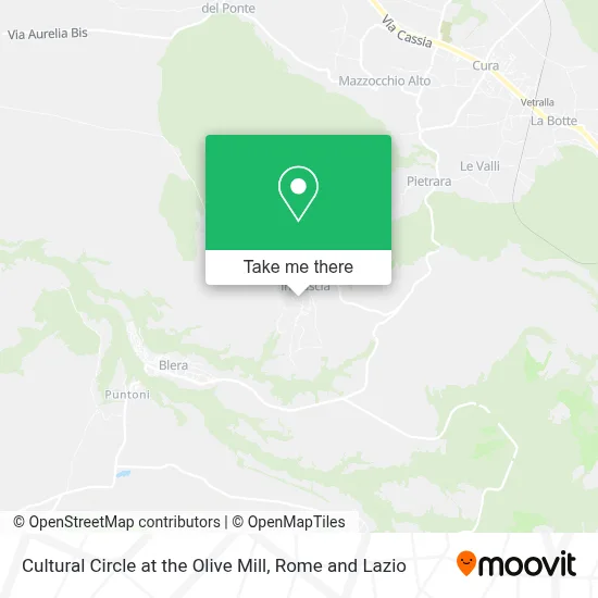 Cultural Circle at the Olive Mill map
