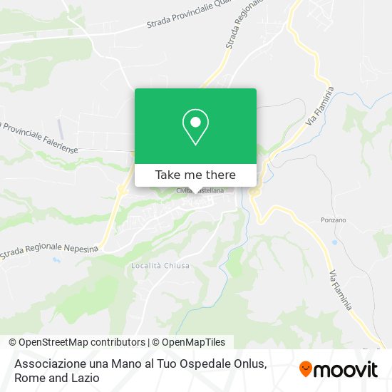 Associazione una Mano al Tuo Ospedale Onlus map