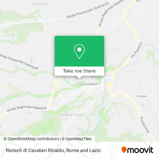 Ristech di Cavalieri Rinaldo map