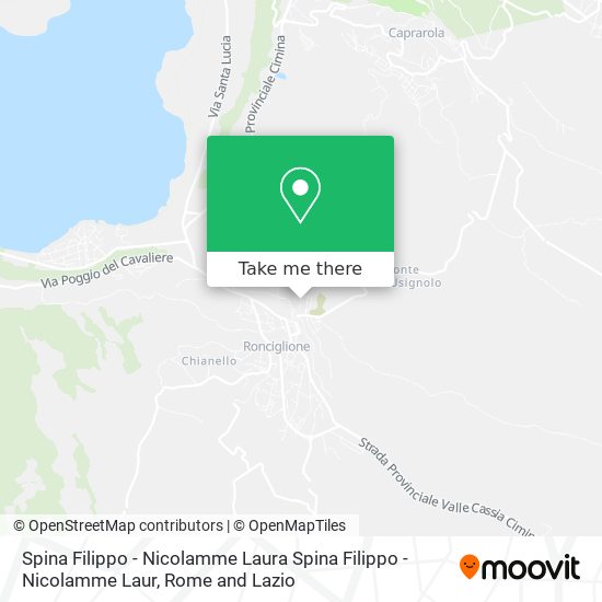Spina Filippo - Nicolamme Laura Spina Filippo - Nicolamme Laur map