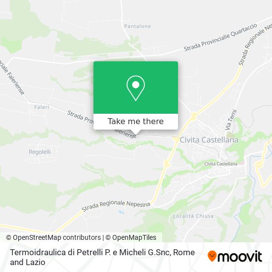 Termoidraulica di Petrelli P. e Micheli G.Snc map