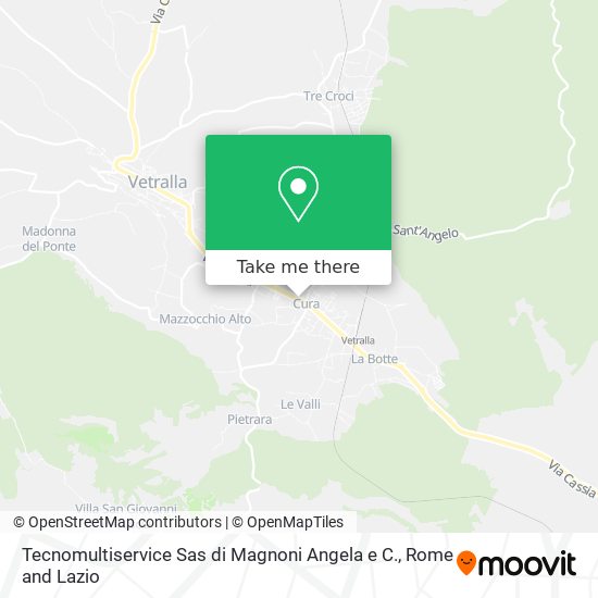 Tecnomultiservice Sas di Magnoni Angela e C. map