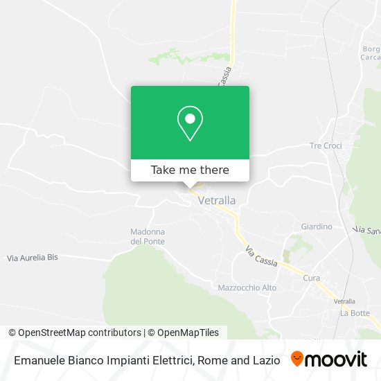 Emanuele Bianco Impianti Elettrici map