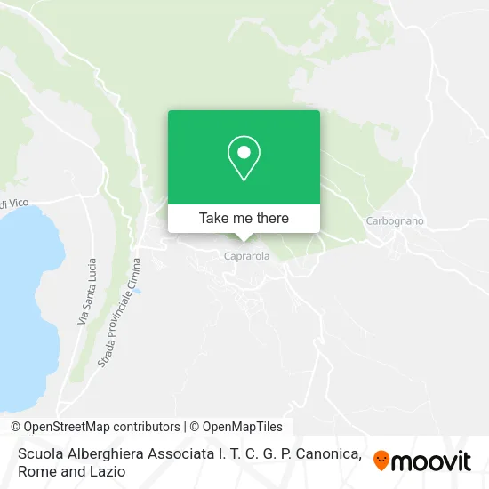Scuola Alberghiera Associata I. T. C. G. P. Canonica map