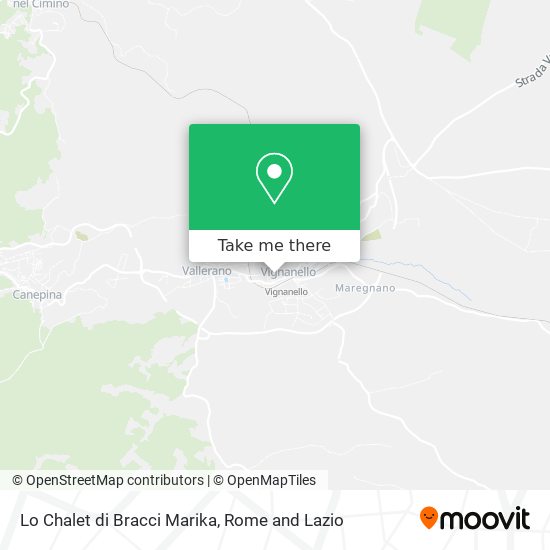 Lo Chalet di Bracci Marika map