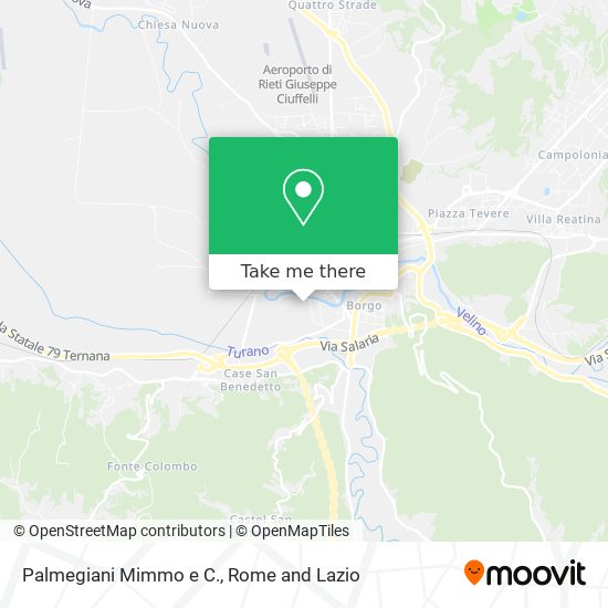 Palmegiani Mimmo e C. map