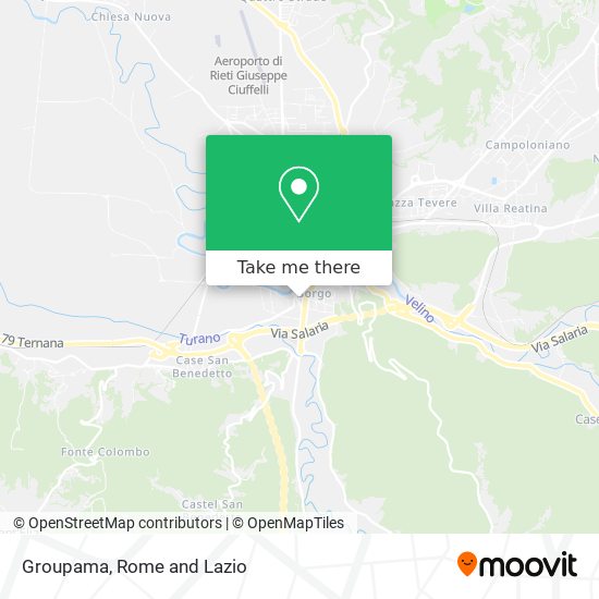 Groupama map