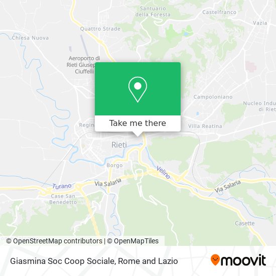 Giasmina Soc Coop Sociale map