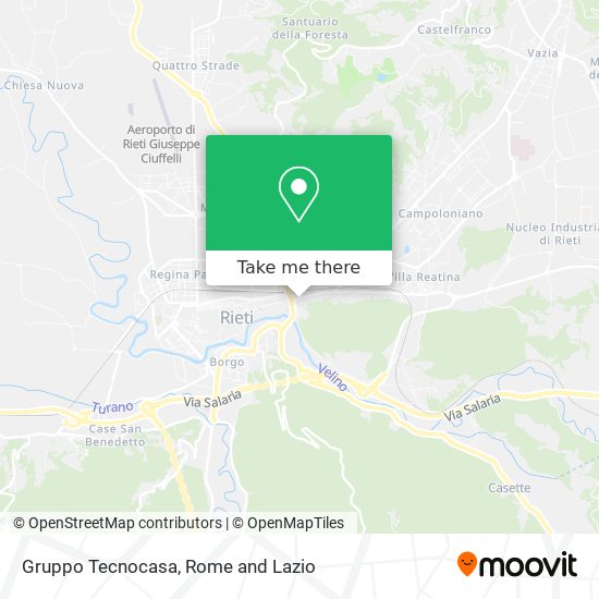 Gruppo Tecnocasa map