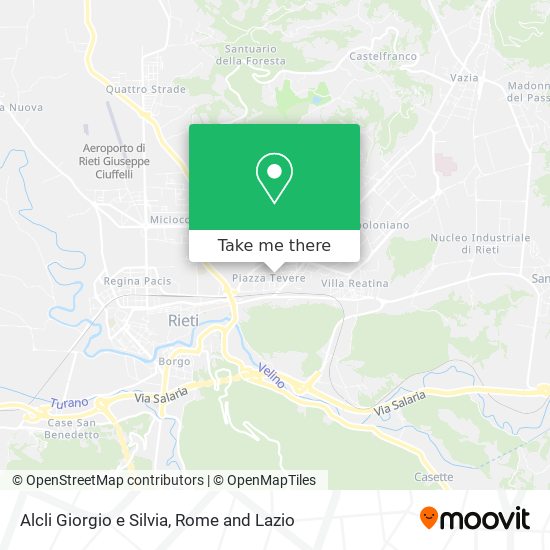 Alcli Giorgio e Silvia map