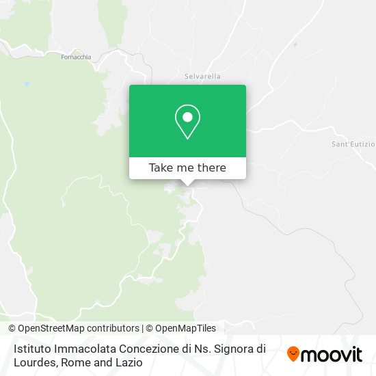 Istituto Immacolata Concezione di Ns. Signora di Lourdes map