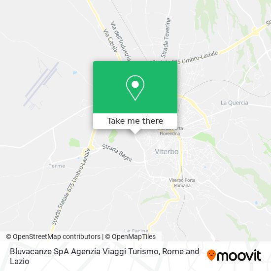 Bluvacanze SpA Agenzia Viaggi Turismo map