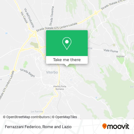 Ferrazzani Federico map