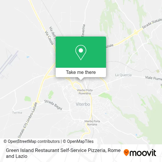 Green Island Restaurant Self-Service Pizzeria map