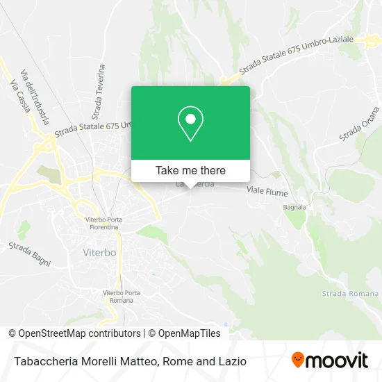 Tabaccheria Morelli Matteo map