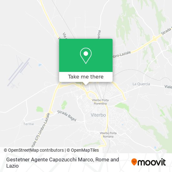 Gestetner Agente Capozucchi Marco map