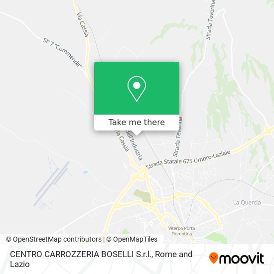 CENTRO CARROZZERIA BOSELLI S.r.l. map