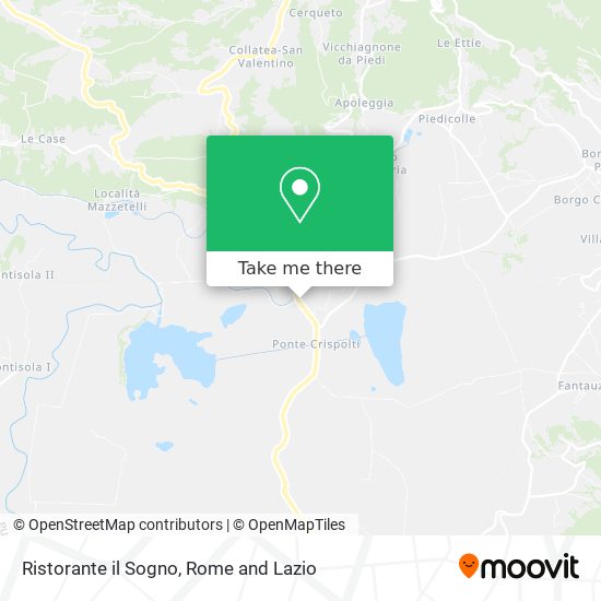 Ristorante il Sogno map
