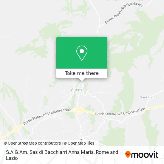 S.A.G.Am. Sas di Bacchiarri Anna Maria map