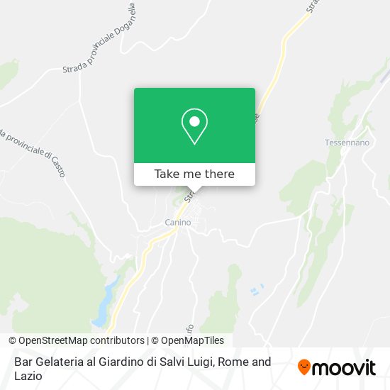 Bar Gelateria al Giardino di Salvi Luigi map