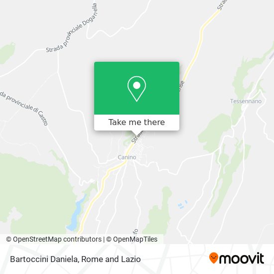 Bartoccini Daniela map