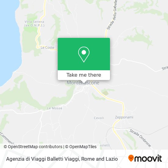 Agenzia di Viaggi Balletti Viaggi map