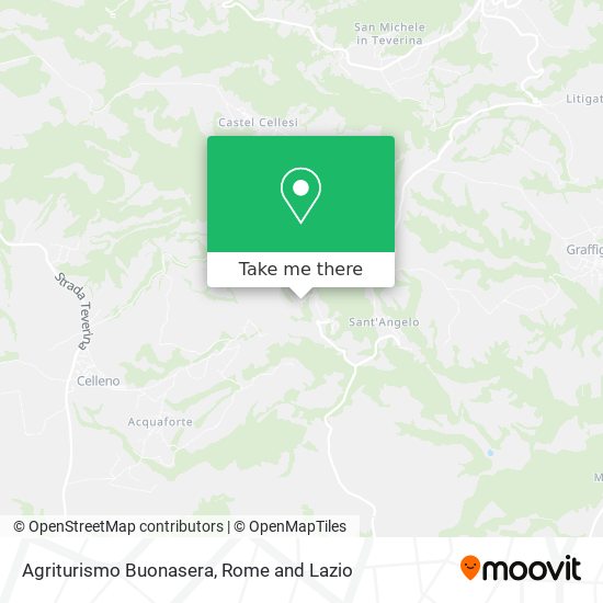 Agriturismo Buonasera map
