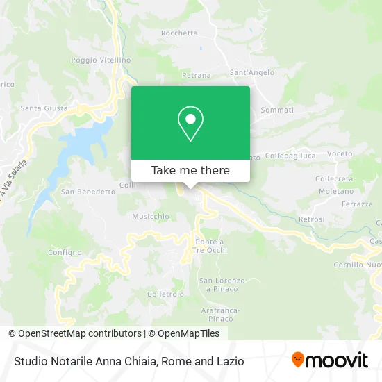 Anna Chiaia Notary Office map