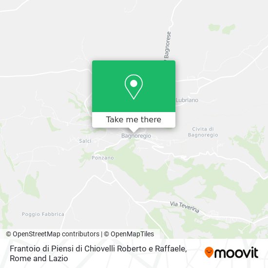 Frantoio di Piensi di Chiovelli Roberto e Raffaele map
