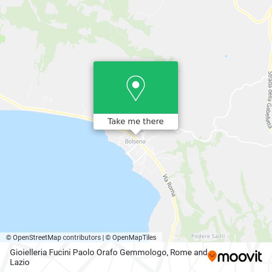 Gioielleria Fucini Paolo Orafo Gemmologo map