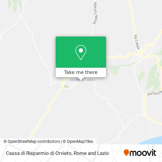 Cassa di Risparmio di Orvieto map